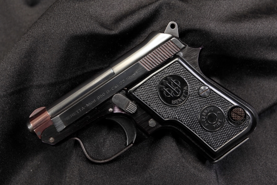 Beretta Model 950b Minx .22 Short Semi-Auto Pocket Pistol - In The Box ...